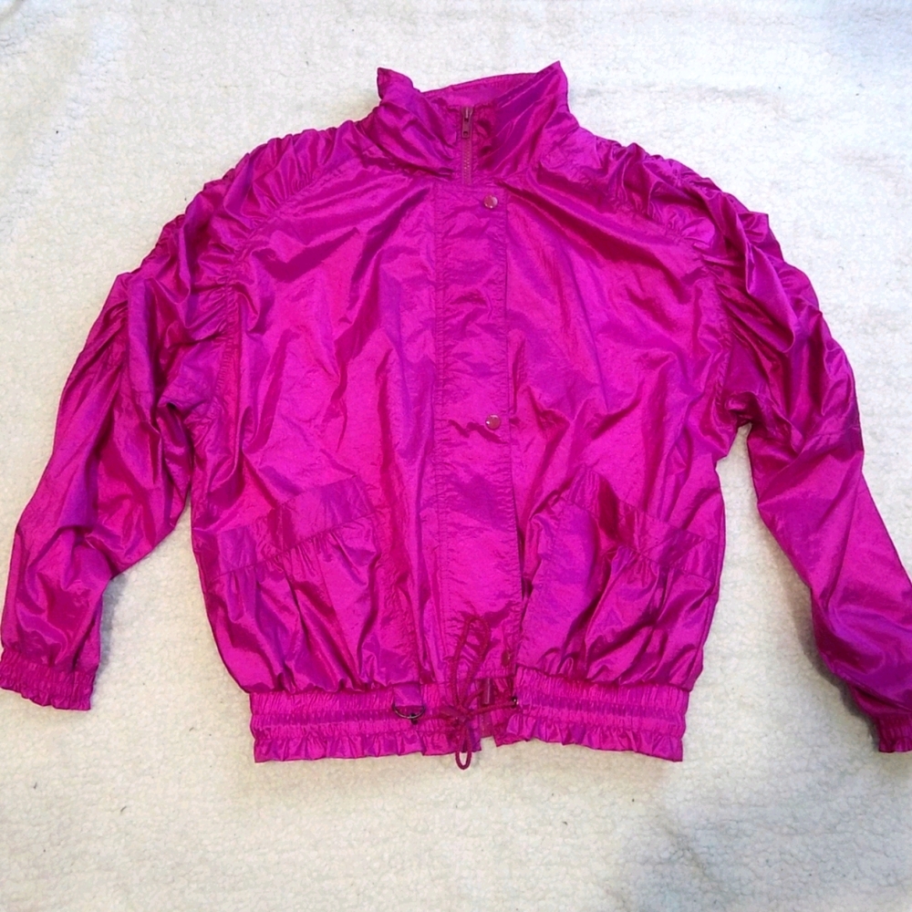 Vintage fushia Southern Active jacket size S